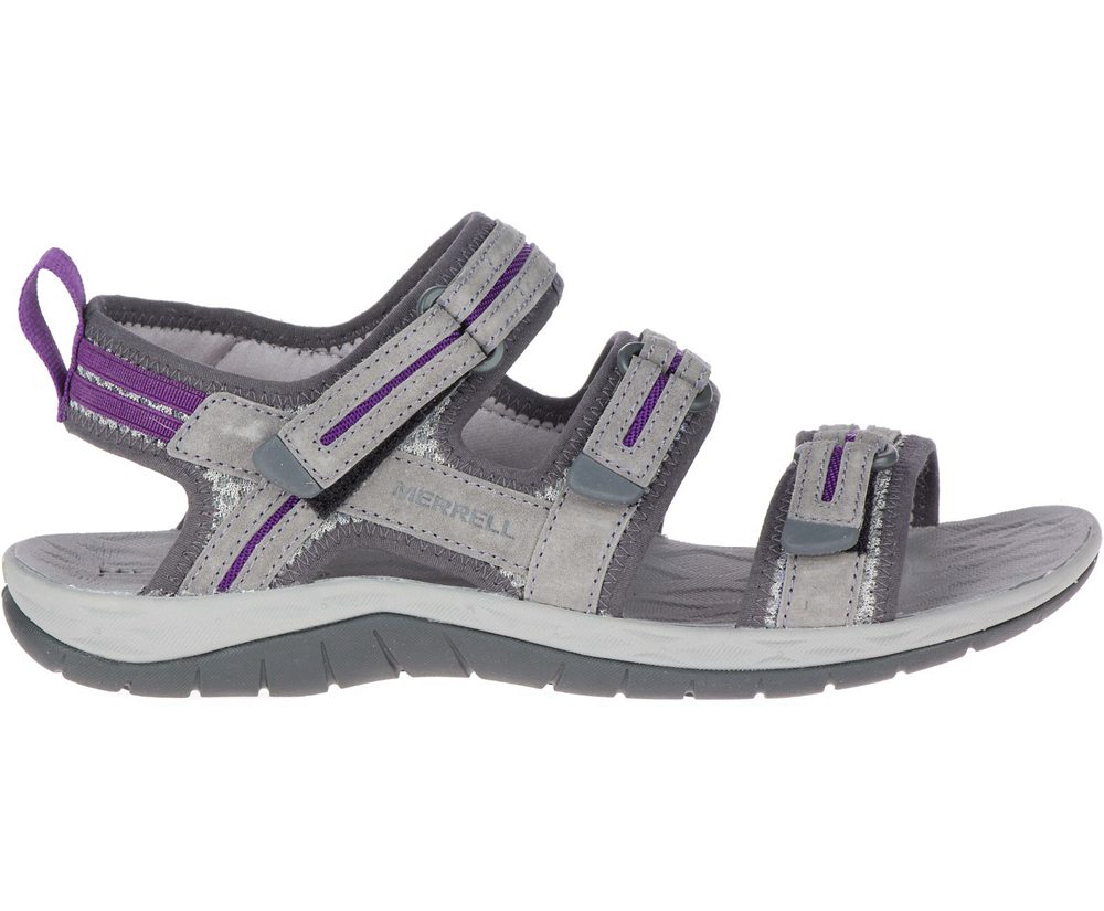 Sandały Merrell Damskie Szare - Siren 2 Strap - 651043-HNY